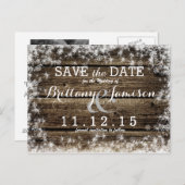 フロストバイトバーンウッド素朴ウィンターセーブ 案内ポストカード (正面/裏面)