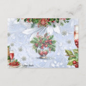 フロストバイト空白のレシピカード エンクロージャーカード (裏面)