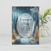 フロストパインズインウィンターグロー婚約パーティ 招待状 (スタンド正面)