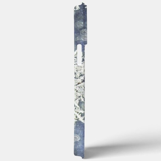 フロストフレーク凍っていブルーマクロ自然写真 Case-Mate iPhoneケース (裏面 / 右)