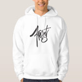 フロストフード付きスウェットシャツ パーカ (正面)