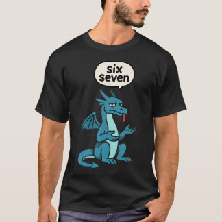 フロストブルー67 シックスセブン 6-7 ドラゴン - ティーンキッズ用ブレイブTシャツ Tシャツ
