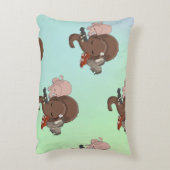 フロストベビーのアクセント枕子供部屋またはプレイルーム アクセントクッション (裏面(縦))