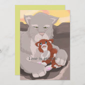 フロストベビー愛は永遠 サンキューカード (正面/裏面)