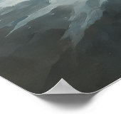フロストホワイトタイガー - 凍てつく領域の皇帝 - ポスター (角)
