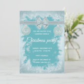 フロストボークリスマスボール企業のクリスマスパーティー 招待状 (スタンド正面)