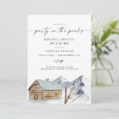 フロストマウンテンスキーキャビンバチェロレッテ旅程 招待状 (スタンド正面)