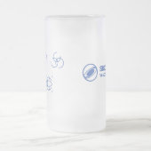 フロストマグカップ フロストグラスビールジョッキ (中央)