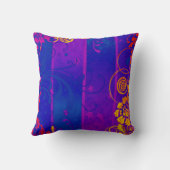 フロストマンスノーグローブフォークアート クッション (裏面)