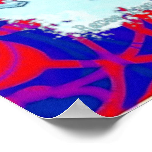 フロストマンスノーグローブフォークアート ポスター (角)