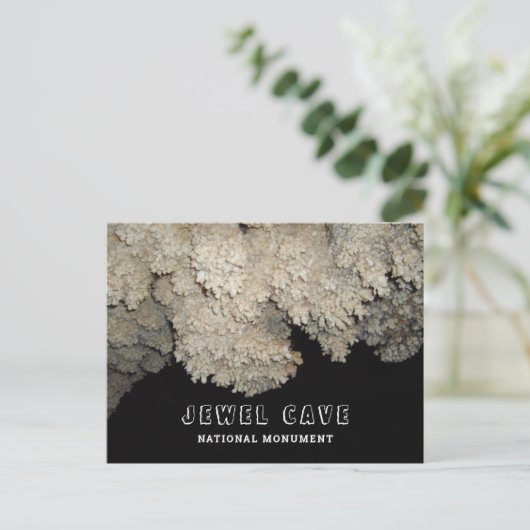 フロストワークで覆われたポップコーン、宝石の洞窟、SD ポストカード (スタンド正面)