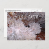 フロストワークとポップコーンのフォーメーション、風洞、SD ポストカード (正面/裏面)