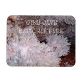 フロストワークとポップコーンのフォーメーション、風洞、SD マグネット (横)