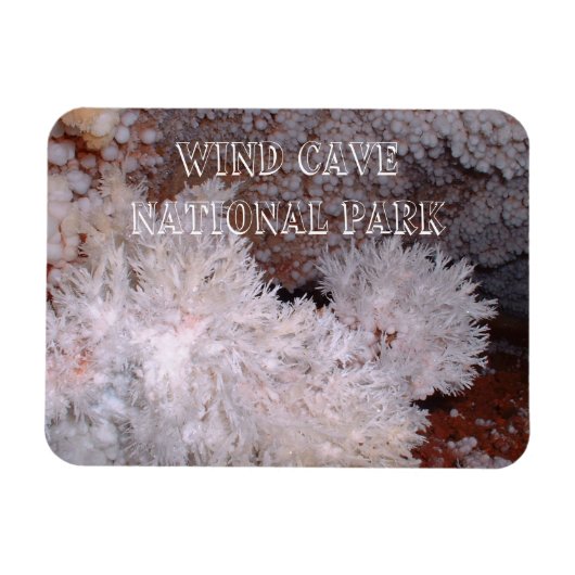 フロストワークとポップコーンのフォーメーション、風洞、SD マグネット (横)