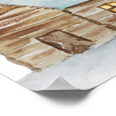 フロスト マウンテンスキー小屋 バチェロレッテ歓迎サイン ポスター (角)