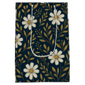 フロスト&金ゴールドデイジー抱き枕 ミディアムペーパーバッグ (裏面)