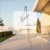 フロスモダントブライダルシャワーウェルカムアクリル標識 アクリルサイン