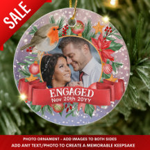 フロス写真ヴィンテージツリーパーソナライズされた飾り