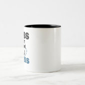 フロス歯科衛生士ボス ツートーンマグカップ (中央)