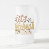 フロス祝トマグ フロストグラスビールジョッキ (正面右)