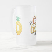 フロス祝トマグ フロストグラスビールジョッキ (正面左)