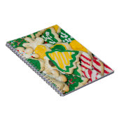 フロス飾ト自家製クリスマスシュガークッキー ノートブック (右側)