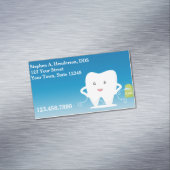 フロス、歯科医が付いている歯 マグネット名刺 (インサイチュ)