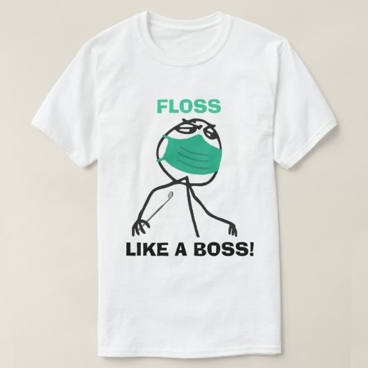 フロス Tシャツ (デザイン正面)