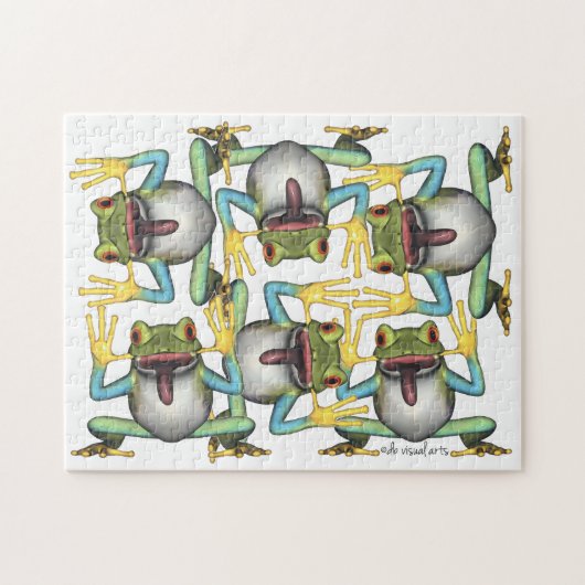 フロッおもしろいグインサネリーフロギーパズル ジグソーパズル (横)