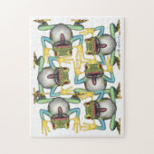 フロッおもしろいグインサネリーフロギーパズル ジグソーパズル (縦)