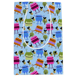 フロッおもしろいグカラフルと（昆虫）マルハナバチ ミディアムペーパーバッグ