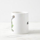 フロッおもしろいグ遊・ギターパーソナライズされた モーフィングマグカップ (中央)