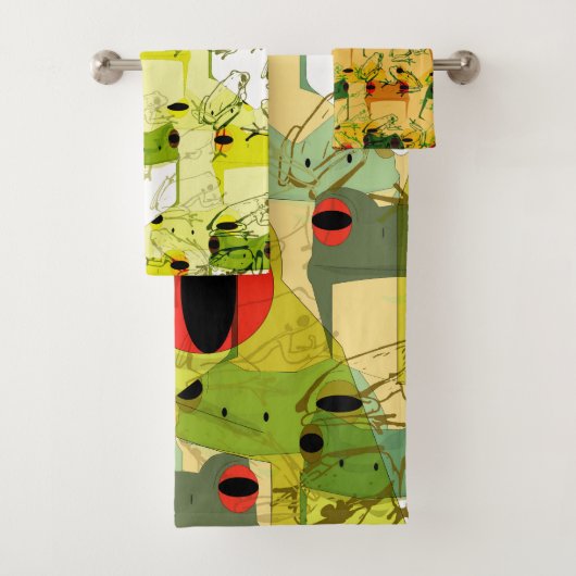 フロッカラフルファンキーグ バスタオルセット (インサイチュ)