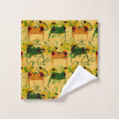 フロッカラフルファンキーグ バスタオルセット (ウォッシュタオル)