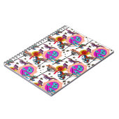 フロッカラフル飛んでいるグ ノートブック (左側)