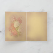 フロックスの花 ヴィンテージ ハッピー マザーズデイ カード (内部)