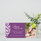 フロックス属の保存日付の招待状 セーブザデート (スタンド正面)