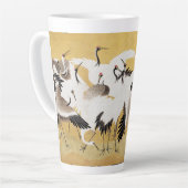 フロック日本のクレーンヴィンテージバードリッチクラシック カフェラテマグ (左アングル)