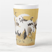 フロック日本のクレーンヴィンテージバードリッチクラシック カフェラテマグ (正面)