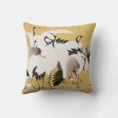 フロック日本のクレーンヴィンテージバードリッチクラシック クッション (裏面)