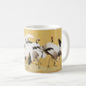 フロック日本のクレーンヴィンテージバードリッチクラシック コーヒーマグカップ (正面右)