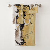 フロック日本のクレーンヴィンテージバードリッチクラシック バスタオルセット (インサイチュ)