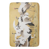 フロック日本のクレーンヴィンテージバードリッチクラシック バスマット (正面縦)