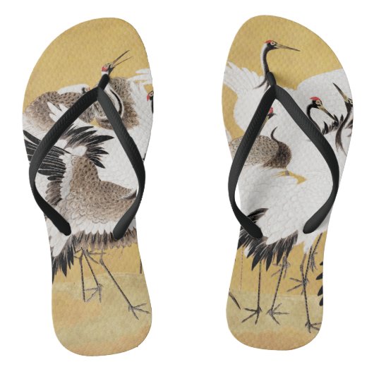 フロック日本のクレーンヴィンテージバードリッチクラシック ビーチサンダル (ソール)