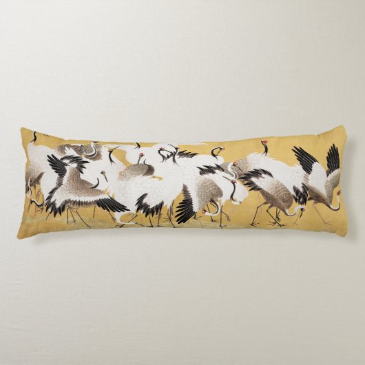 フロック日本のクレーンヴィンテージバードリッチクラシック ボディピロー (正面)