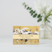 フロック日本のクレーンヴィンテージバードリッチクラシック 名刺 (スタンド正面)