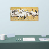 フロック日本のクレーンヴィンテージバードリッチクラシック 横断幕 (トレードショー)