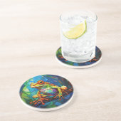 フロッグアートサンドストーンコースター コースター (側面)