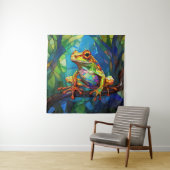 フロッグアートタペストリー タペストリー (インサイチュ)