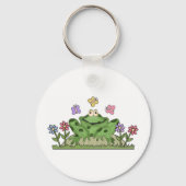 フロッグガーデンキーチェーン キーホルダー (正面)